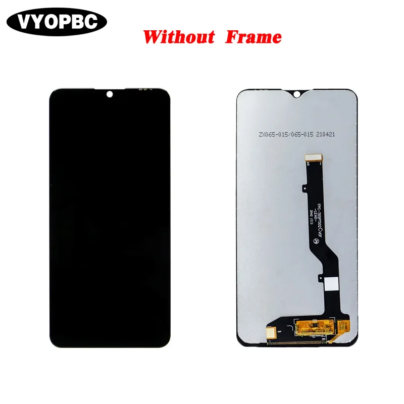 Original LCD Display With Frame For ZTE A7S 2020 Panel Digitizer Assembly Repair Replacement Parts A7020 Touch Screen