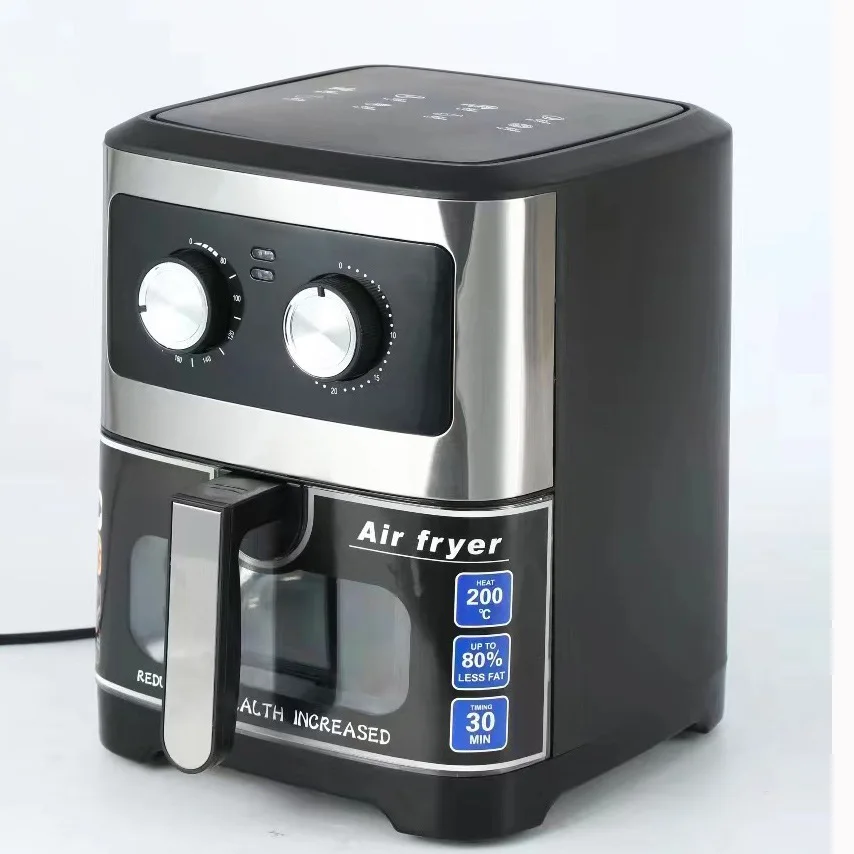 Household visual air fryer French fries machine Multifunctional electric fryer Large capacity 12L