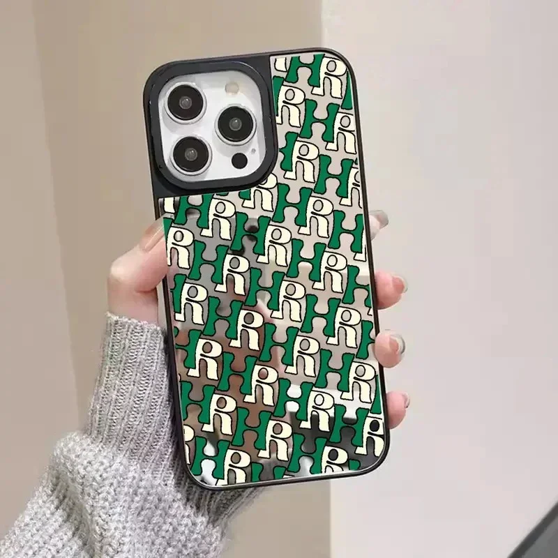 

Fashion Letters Mirror Surface MagSafe Phone Case Cover for IPhone 11 12 13 14 15 Pro Max Case
