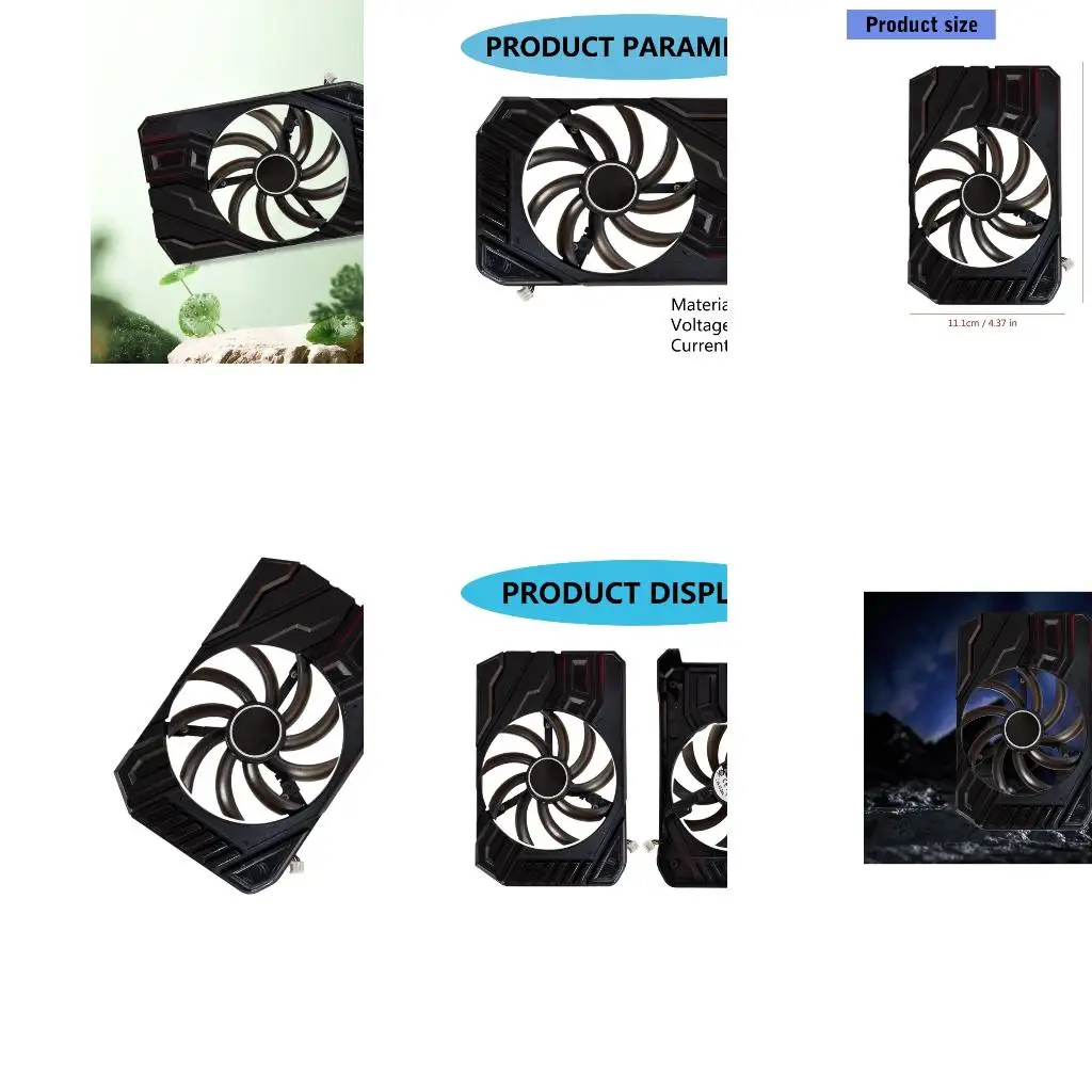 

GA91S2U VGA Fan for Gainward GTX1660 1660S 1660TI Graphics Card Cooling 4Pin 12V Fan A4WF