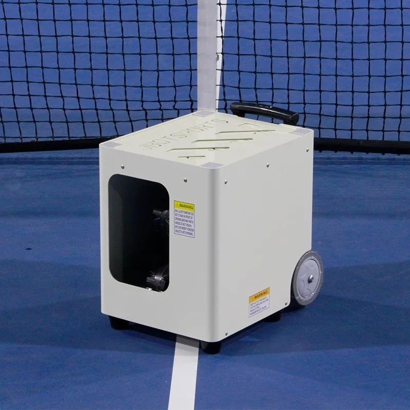 Tennis intelligent automatic serve machine, small and portable trainer