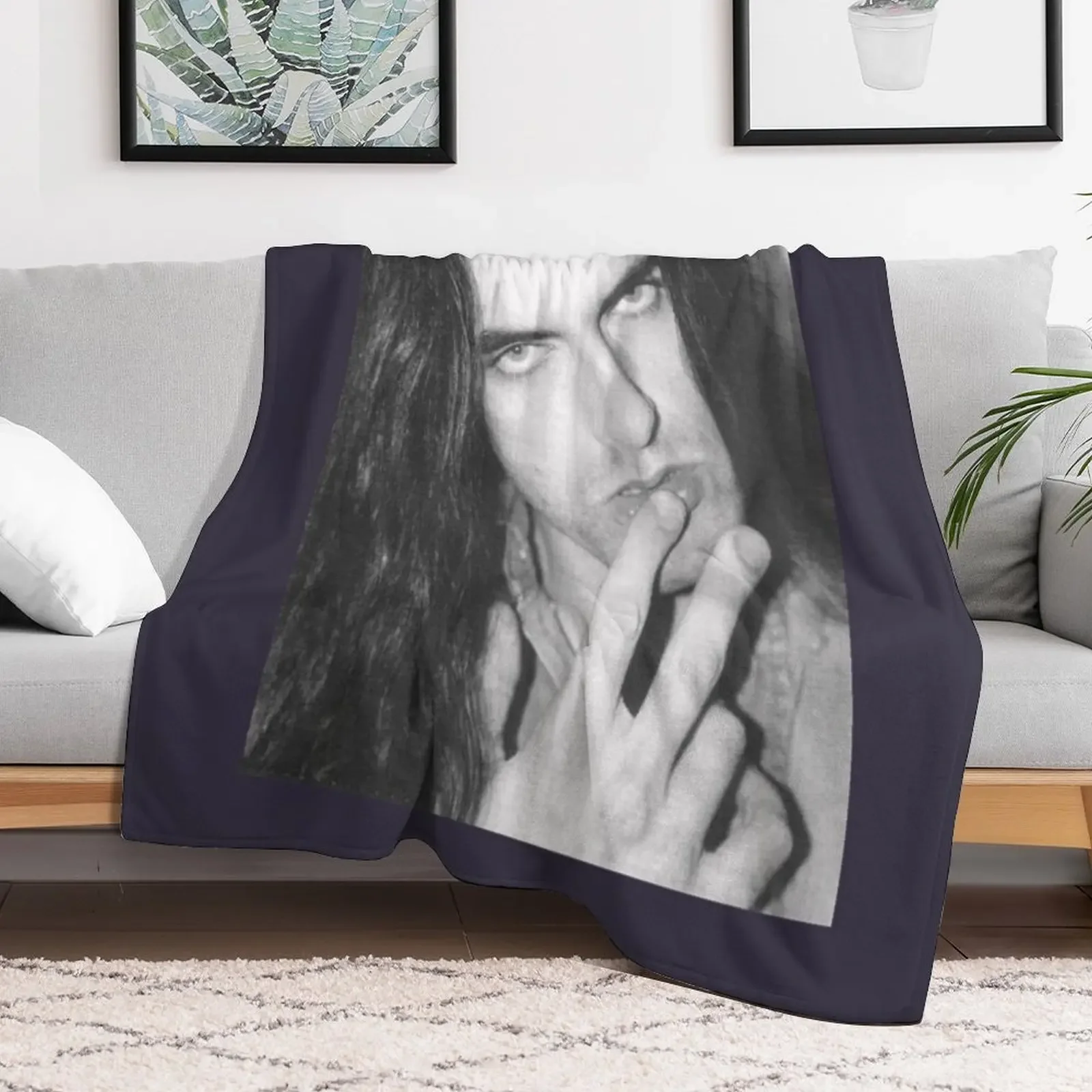 Women Men Rock Music Steele Throw Blanket Lightweight Warm Blanket for Indoor Outdoor Use