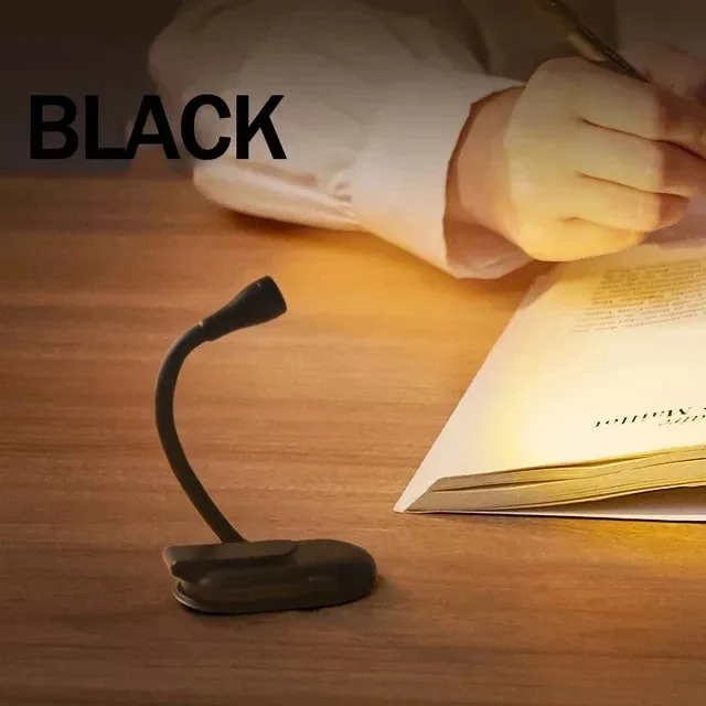 HPH LED-leeslamp USB oplaadbaar mini-boeklampje Clip-on nachtlampje Traploos dimbaar oogbescherming bureaulamp voor kinderen