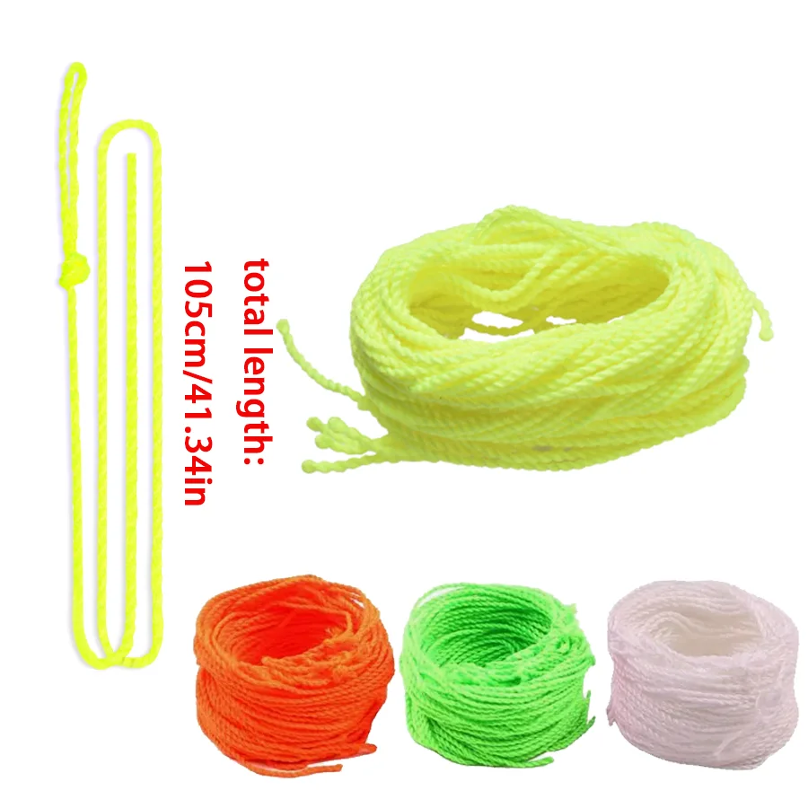 15/30/50pcs YOYO Ball Ropes 105cm Colorful Accessories for Professional Competitions Daily Practice Replacement Supplies XJM