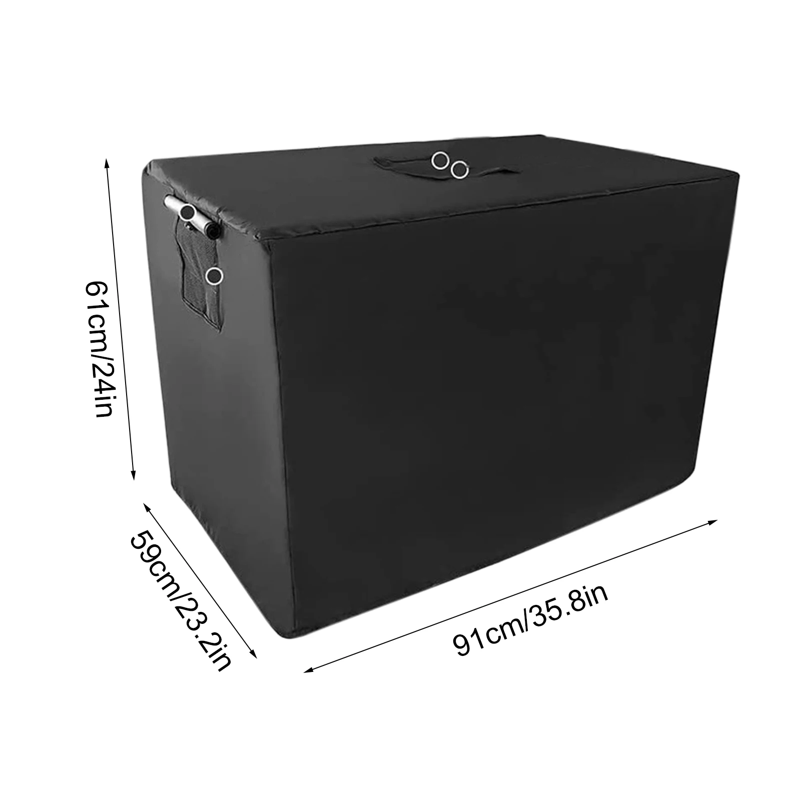 210D Oxford Pet Dog Cage Cover Dustproof Waterproof Kennel Outdoor Foldable Small/Medium/Large Dogs Cage Universal Accessorios