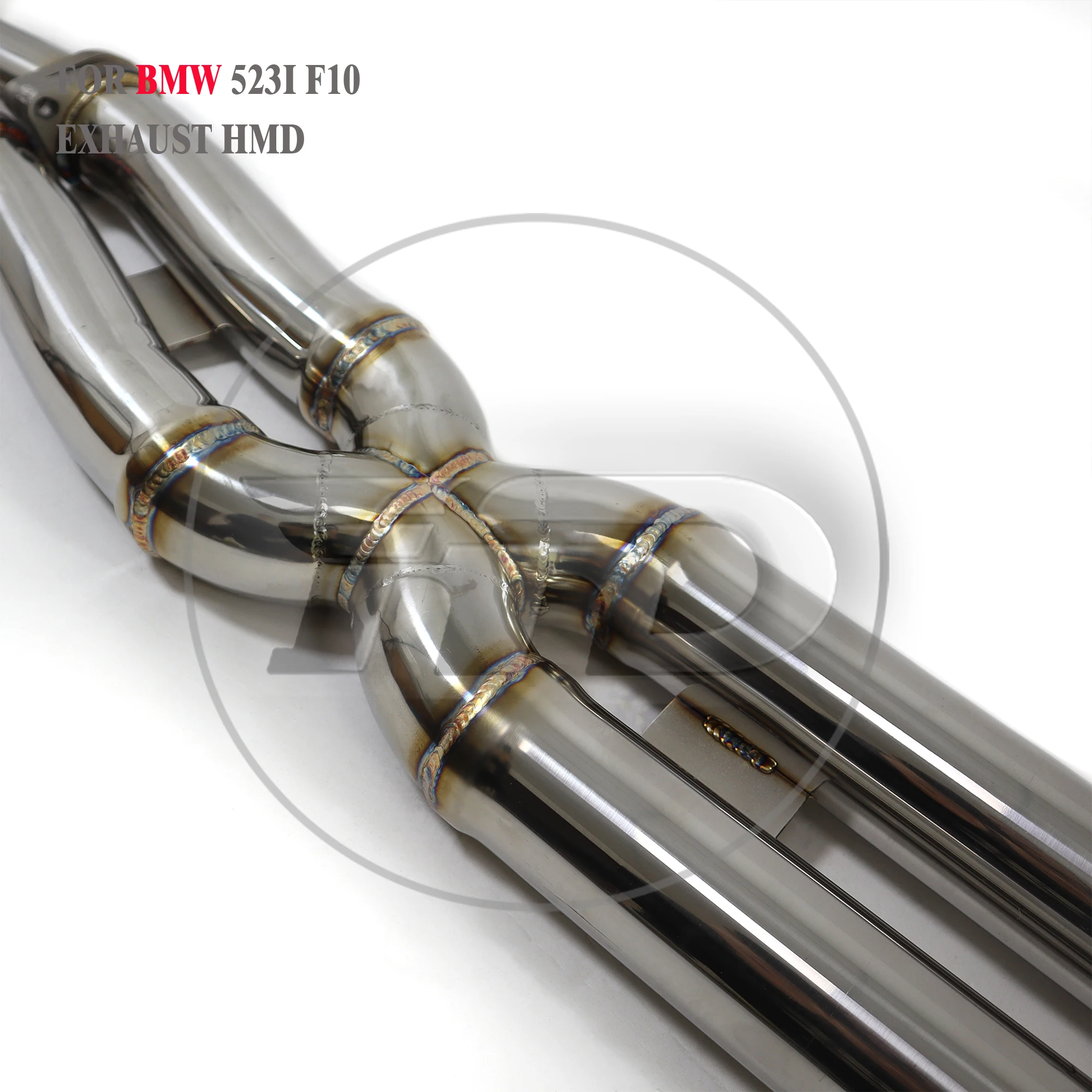 HMD رائجة البيع Catback ل BWM 523i F10 الفولاذ المقاوم للصدأ أداء خمار ماسورة العادم مع صمام التحكم عن بعد