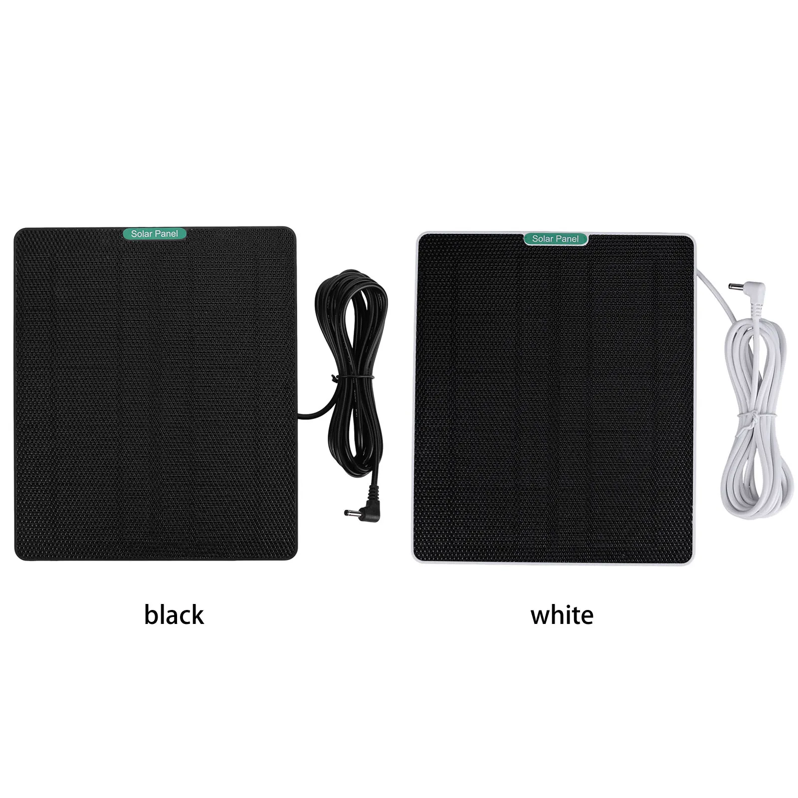 

10W 5V Solar Charger Monocrystalline Portable Solar Panel Charger with Adjustable Mount for Outdoor Security Cameras