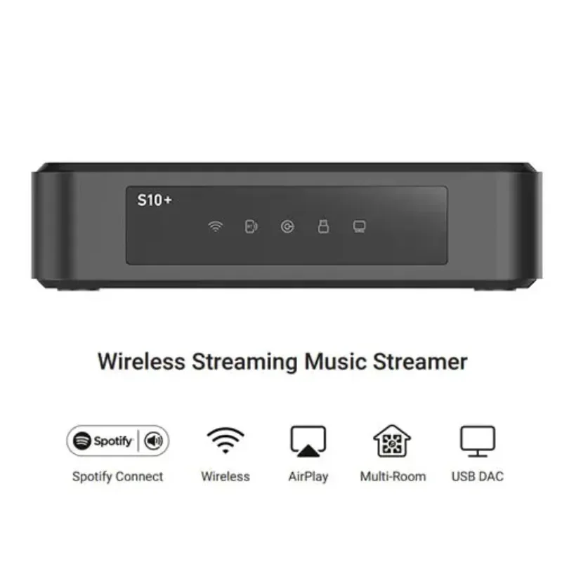 2026 New S10+ WIFI Hifi BT 5.0 Music Player Lossless High Audio Quality Smart Home Use Analog Digital Streaming Device