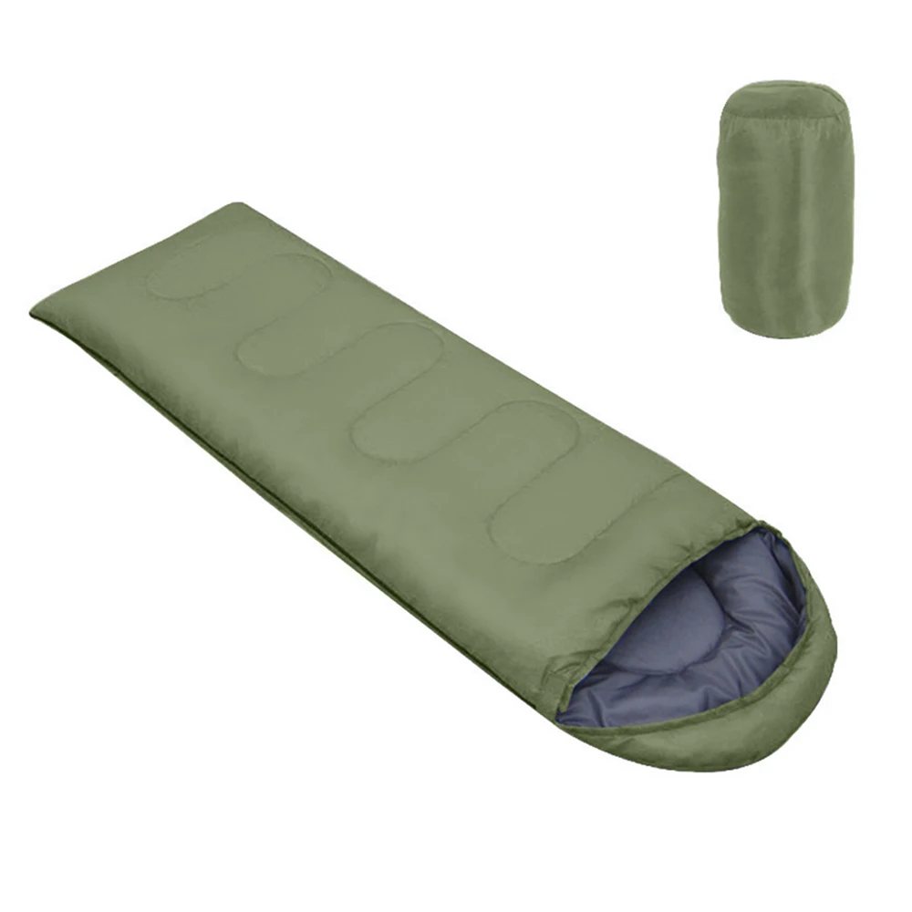 

3 Season Camping Sleeping Bag Ultralight Portable Waterproof Envelop Sleeping Bags 1.3kg