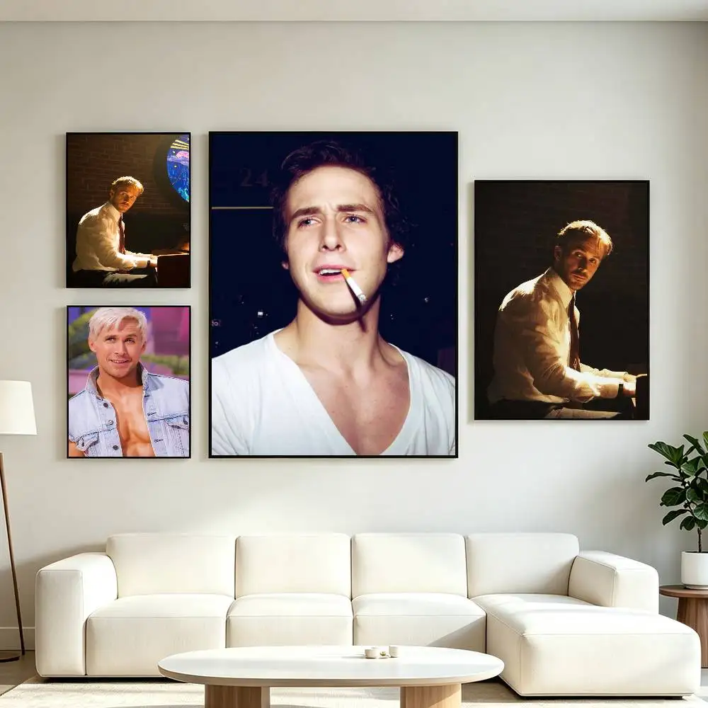 Ryan Gosling P-Project Hail Mary Poster Waterproof Wall Art Sticker For Bar Living Room Vintage Decor High Quality Print Gift