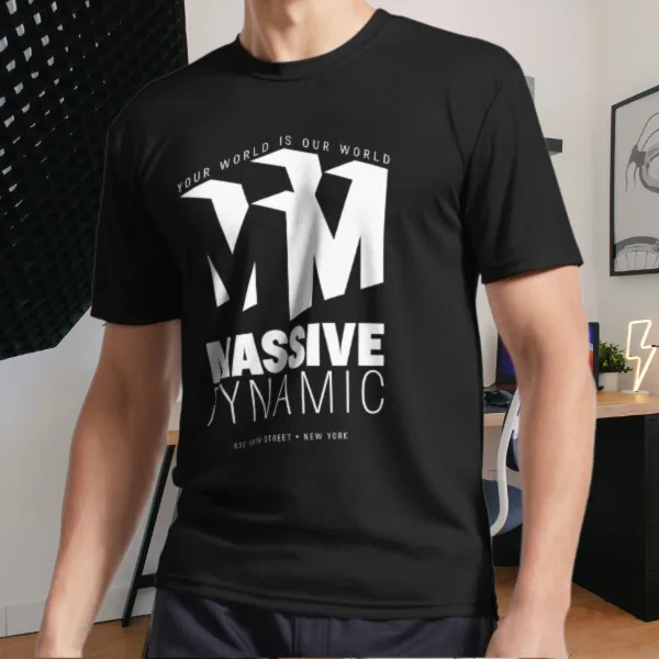 Best Seller Massive Dynamic – You Active Logo Men's T- Shirt Funny Size S to 5XL