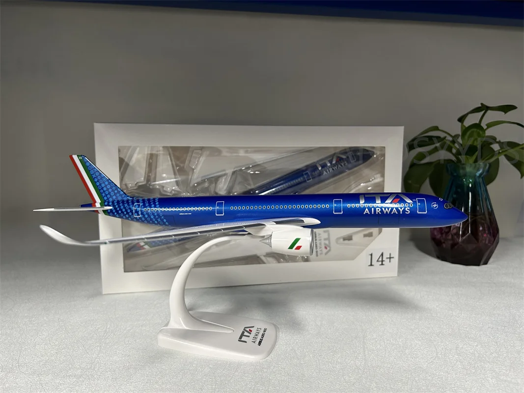 

1:200 Scale Plastic Air ltalian lta Airways Airbus A350-900 Airines Plane Model Aircraft Decoration Accessories For Collection
