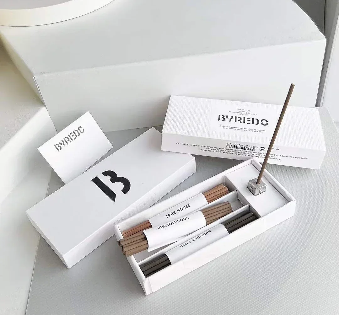 Byredo 60pcs Incense Sticks Trois Encens Gift Set Bibliothèque