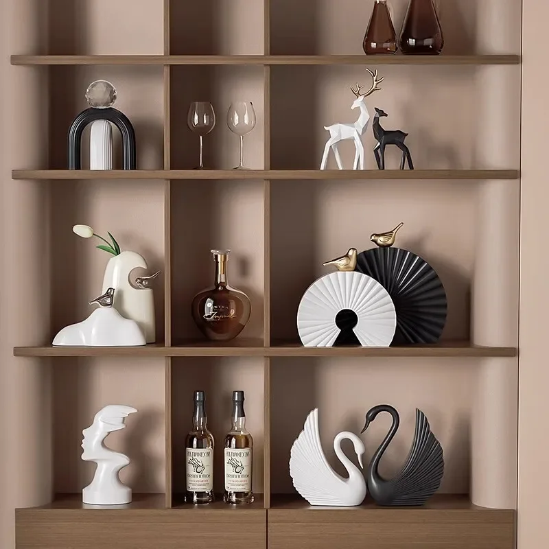 

Art soft decoration living room display stand ornament