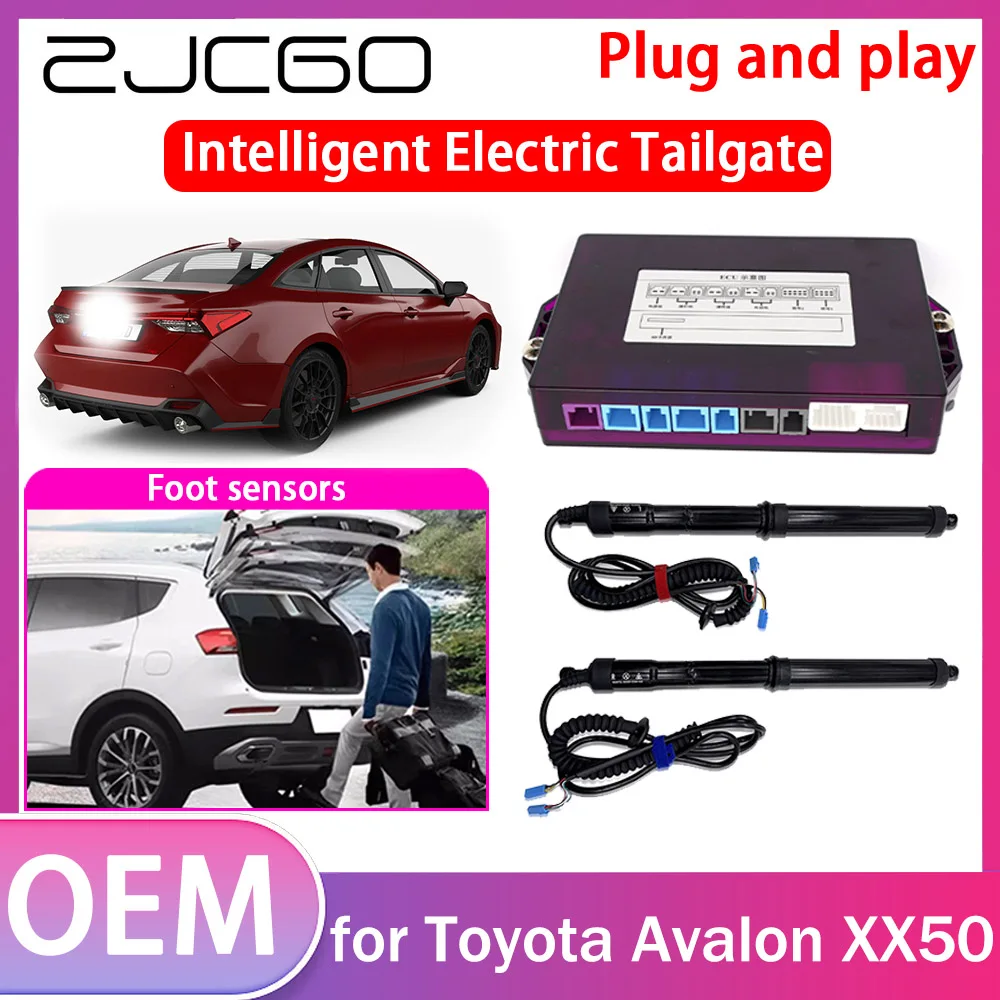 

ZJCGO Electric Tailgate Lift Drive Trunk Opening Tail Gate Lift Soft Close Car Door for Toyota Avalon XX50 2019 2020 2021 2022