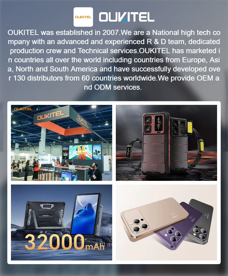 Oukitel WP28 S Rugged Smartphone 6.52'' HD 10600MAH 16GB (4+12)+