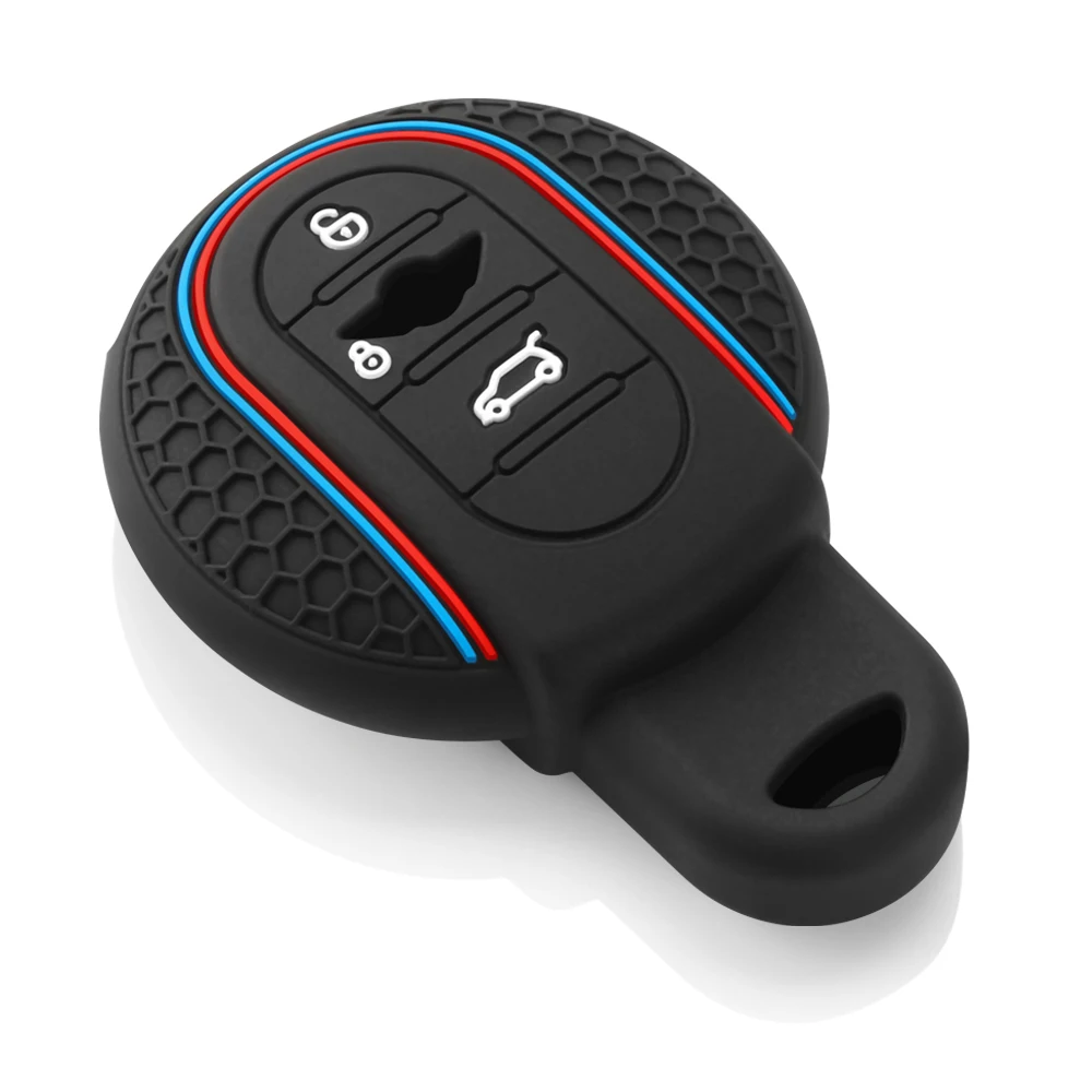 Silicone Key Fob Cover Key protection Case for BMW MINI COOPER S ONE JCW F54 F55 F56 F57 F60 CLUBMAN COUNTRYMAN