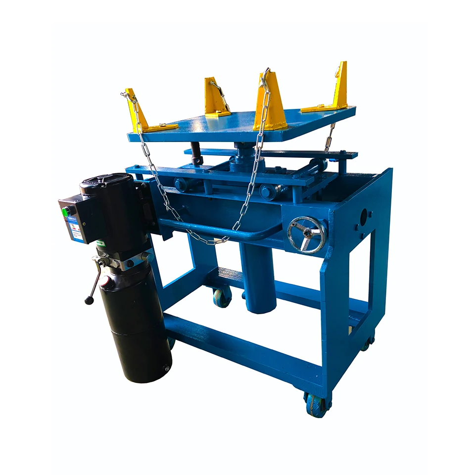 Electric hydraulic lift underground gearbox lift