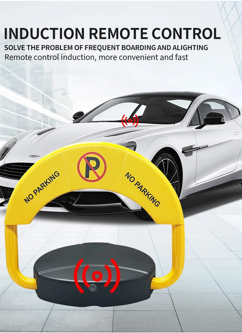 Imagem -06 - Bloqueio de Piso de Indução Automática Bloqueio Elétrico Solar do Estacionamento Dedicado ao Anti-colisão e Impermeável Modelo 518