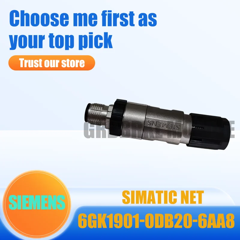 

NEW Original SIEMENS 6GK1901-0DB20-6AA8 Industrial Ethernet FastConnect M12 Connector