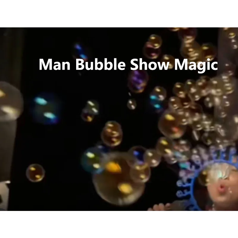 

Волшебный человек Пузырьковое шоу Волшебный трюк Магия Шоу Сцена Фэнтези Пузырьковая палочка Жидкий фокусник Веселая иллюзия Игры Реквизит