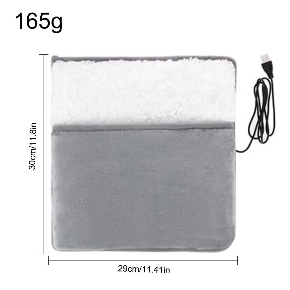 Męski Kreatywny Biurowy Domowy Podgrzewacz do Stóp Zimowy Ciepły Mata Grzewcza do Stóp Elektryczna Mata Grzewcza Ładowana przez USB