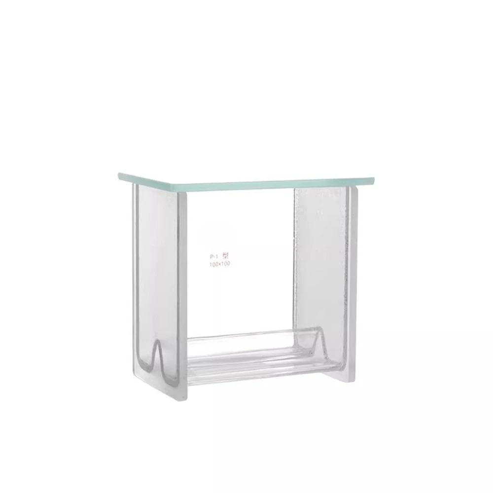

High Borosilicate Glass TLC Developing Tank Single P-Type Double Trough P-1 Chromatography Tank for Lab Analysis