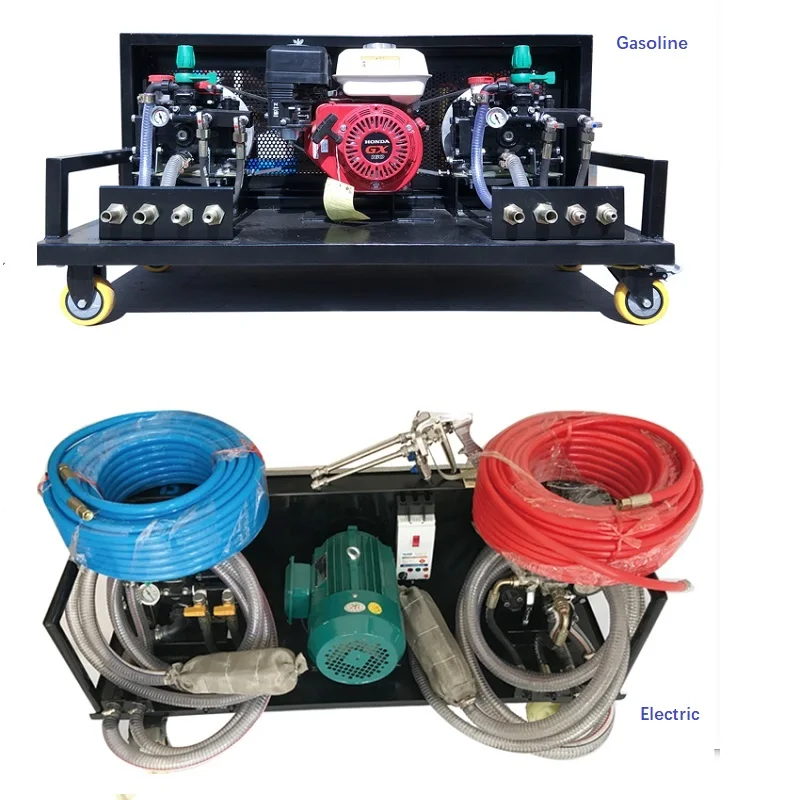 Italy 10:1 Two Components Spray Machine for Liquid Rubber Bitumen Polymer Coatings