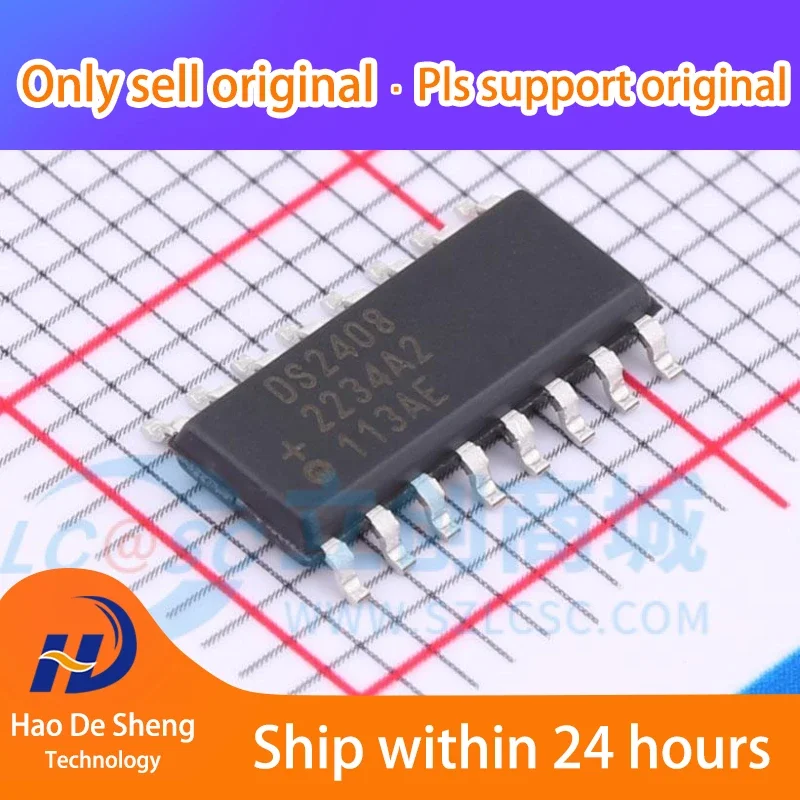 

1PCS/LOT DS2408S+T&R 16SOIC New Original In Stock