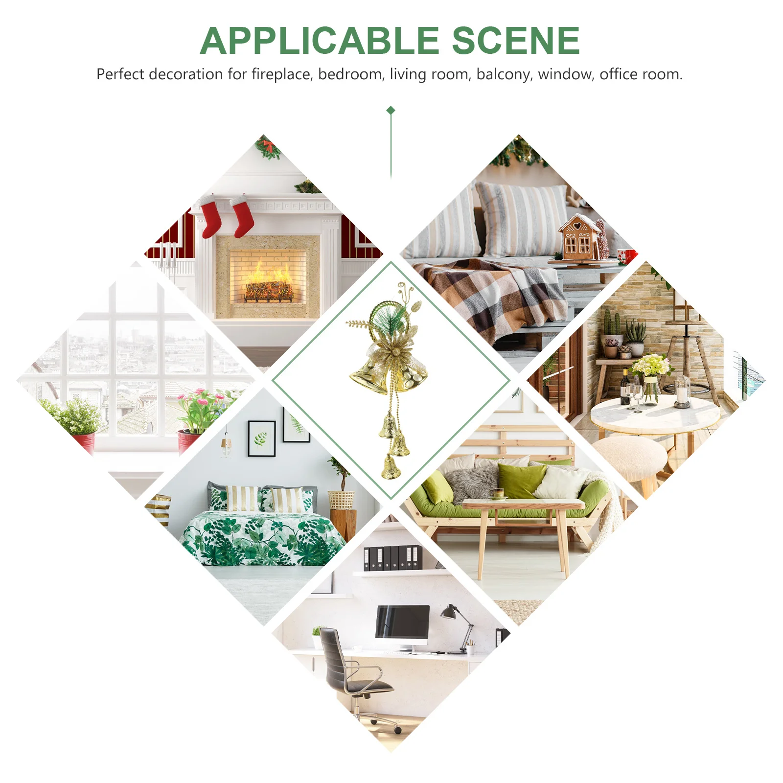 

Christmas Bells Ornament Home Decor Decoration Tree Ornaments Ball Pendant Decorations