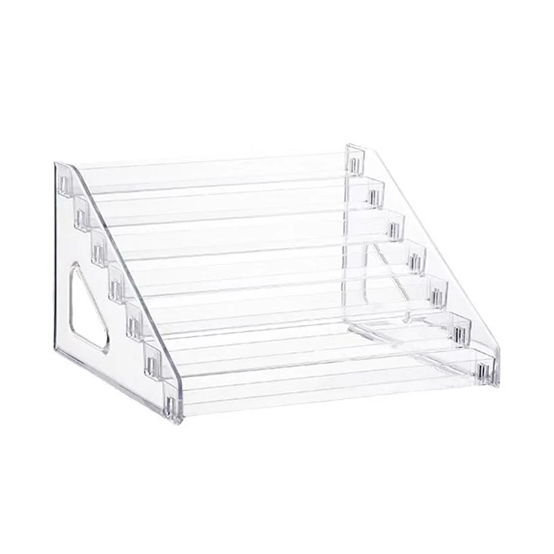 3/4/5/6/7 Lagen Acryl Cosmetische Nagellak Organizer Display Rack Lippenstift Parfum Make-up Opbergrek