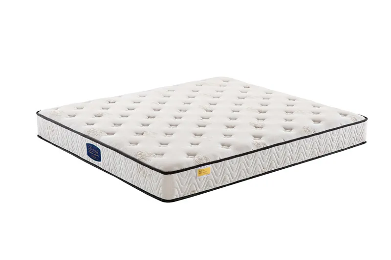 Modern simple design fabric natural latex mattress high quality bedroom king mattress