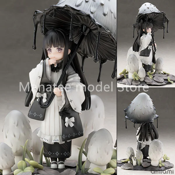 

Reverse Studio Original Mushroom Girls Series No.4 Shaggy Ink Cap PVC Action Figure Anime Model Toys Collection Gift