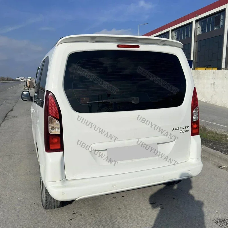 2009 To 2018 For Peugeot Partner Tepee Rear Trunk Spoiler Wing Trunk Top Wing Tail Lip Spoiler Diffuser Auto Parts