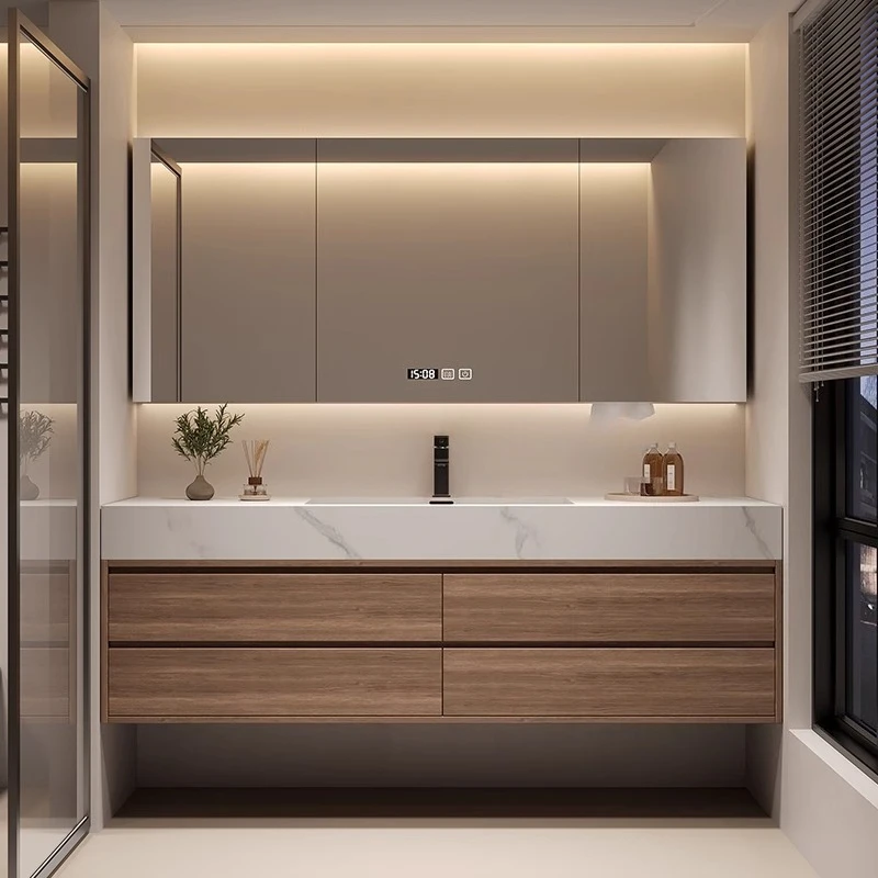 

Modern Luxury Bathroom Cabinet Organizer Storage Shelves Toilet Display Partitions Cupboard Drawers Archivadores Home Furniture