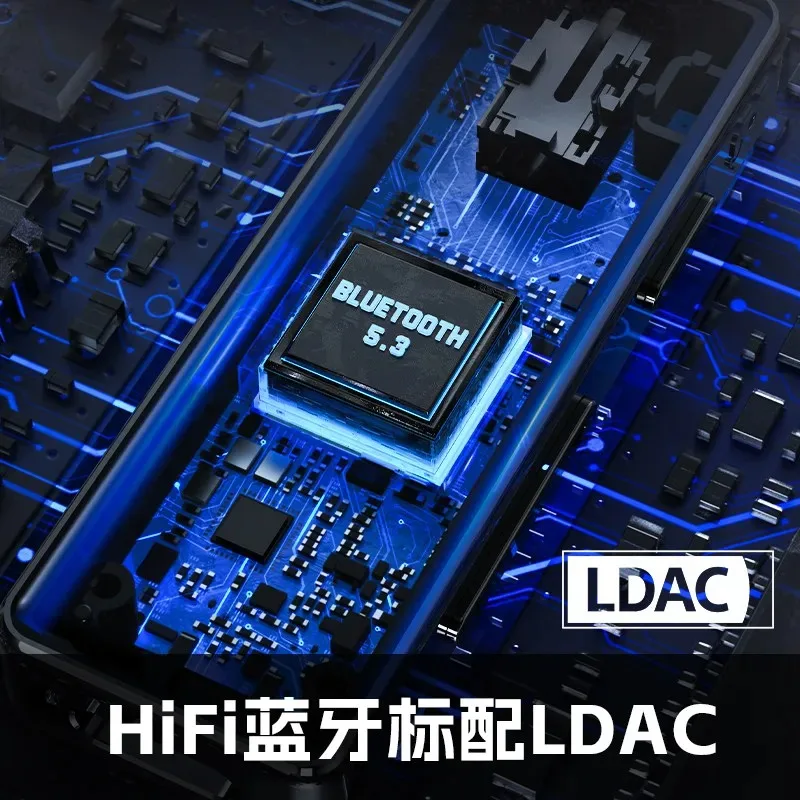 FiiO BTR11 Bluetooth 5.3 Audio Receiver LDAC 24Bit Hi-Res Wireless DAC Headphone Amp Car AUX Adapter 3.5mm Jack Lossless Audio