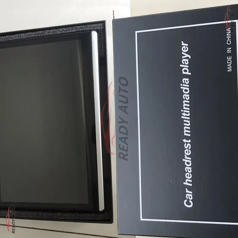 14-Inch Headrest Monitor with Touch Screen USB Connection and Android Function Compatible with CarPlay