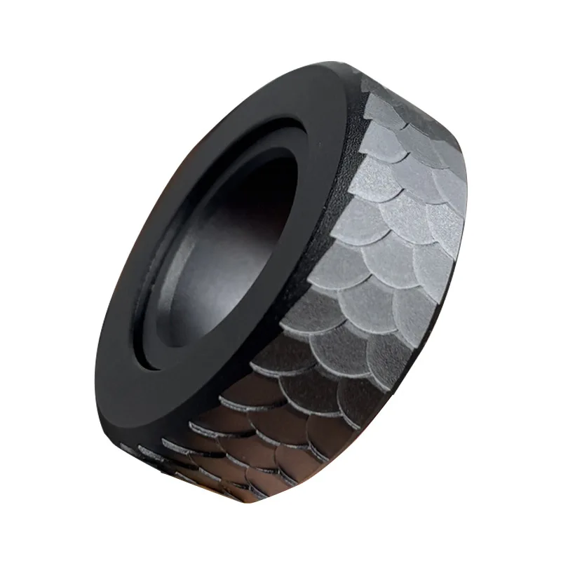 الميكانيكية المغناطيسي الفقرة حلقة دفع بطاقة المنزلق دفع لوحة اللمس EDC تململ لعبة تخفيف التوتر الحسي مكافحة القلق