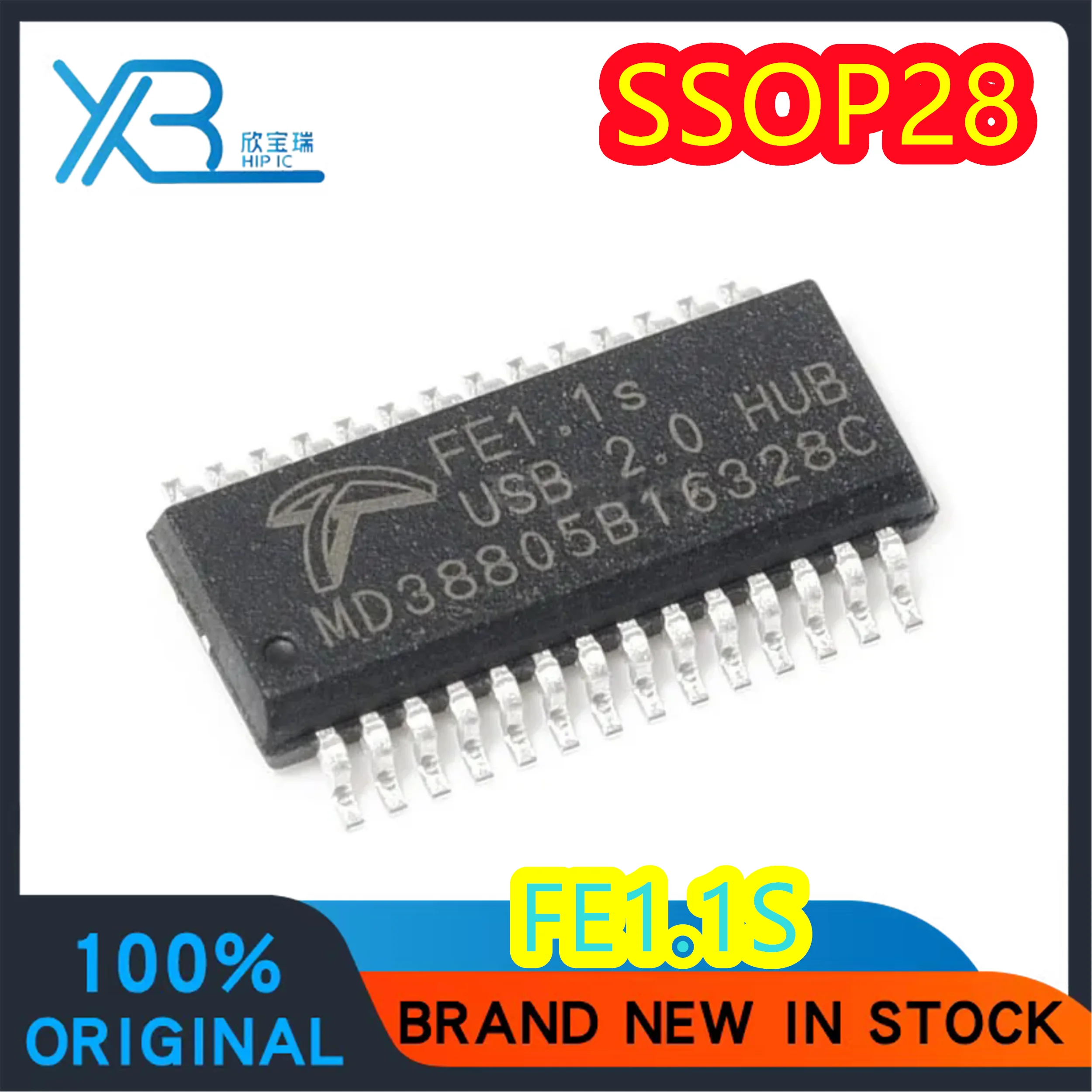 (3/40 pieces) FE1.1S FEI.IS USB2.0 HUB shunt chip SMD SSOP28 New original Spot delivery Fast batch discount