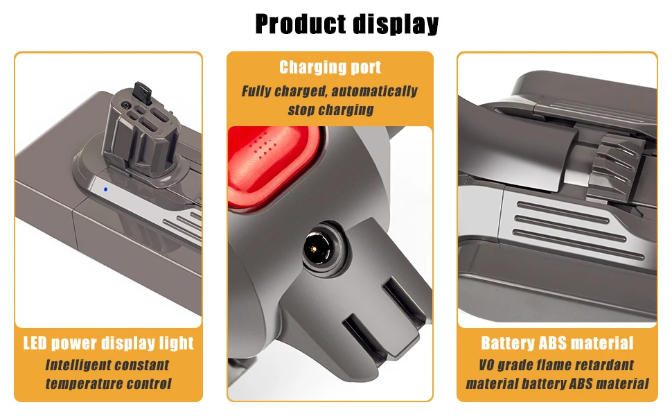 Vacuum Battery For Dyson V11 Animal Outsize/ V11 Torque Drive Extra，Dyson SV15 SV18 SV22 SV17 355983 SV16