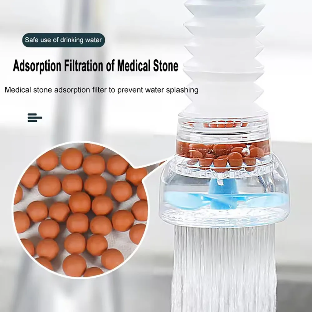 Universal 360 Rotation Faucet Bubbler Swivel Water Saving Economizer Head Shower Kitchen Faucet Nozzle Adapter Sink Accessories