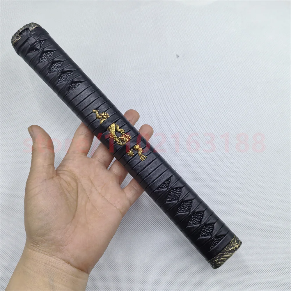 30cm Tsuka Handle Hilt Alloy Fuchi Kashira Menuki For Japanese Real Japan Samurai Katana Sword Fittings Accessory Parts Nice