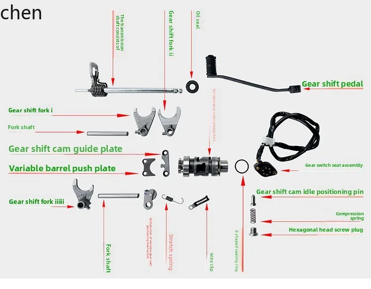 

HXL Engine Gear Shift Mechanism Assembly Motorcycle Accessories