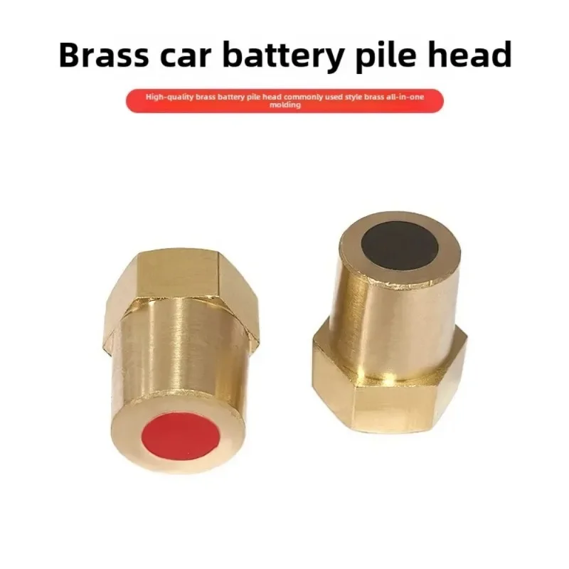 Variable Diameter Car Battery Connector – Brass 6/8/10 MM Internal Thread Head for Battery Modification Accessories