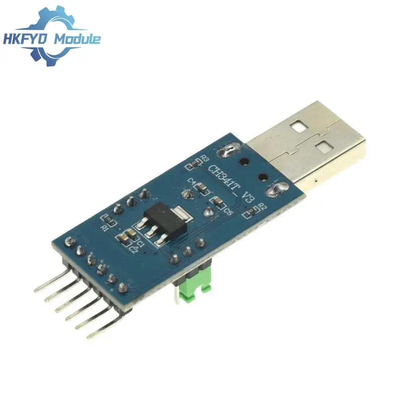 CH341T 2 in 1 Module 3.3V 5V USB To I2C IIC UART USB To TTL Single-chip Serial Port Downloader