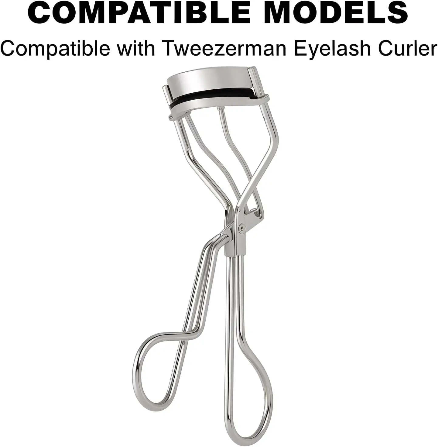 80PCS Eyelash Curler Refills - High Elasticity Silicone Pads for Tweezerman, Latex-Free & Hypoallergenic Replacement - view 6
