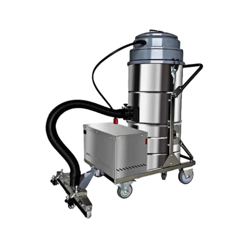 High Power Industrial Vacuum Cleaner for Workshop - Dry/Wet Dual Use Efficient Dust  Iron Filings Handling