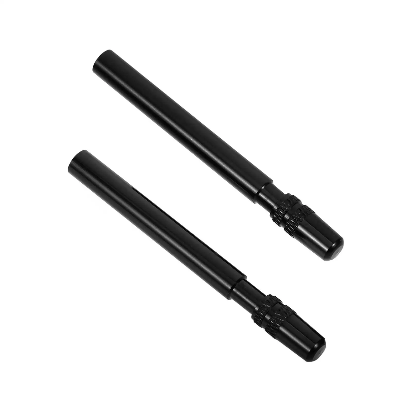 

2pcs 60mm Black Bike Tire Tube Inner Tube Valve Extension for Mountain Road Bikes Tire Air Valve Extender Stem Adapters