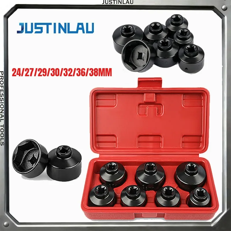 

7-piece oil wrench cover filter and socket disassembly tool for Mercedes Benz BMW and Toyota manual tools