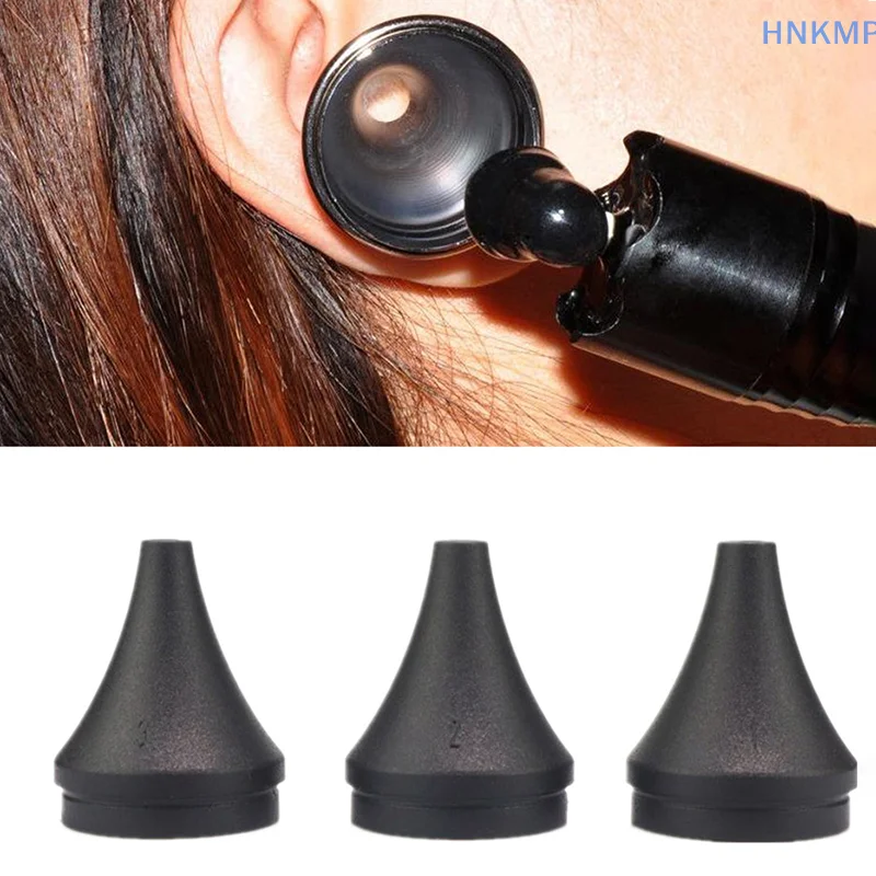 Medical Reusable Adult Child Non Disposable Speculum Earmuff Otoscope Accessory Ear Tip Funnel Nozzle Specula Cone Replacement